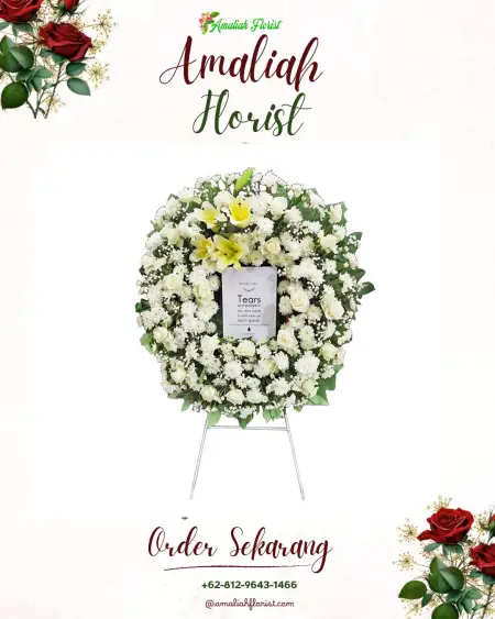 Krans Bunga Duka Margo Bhakti